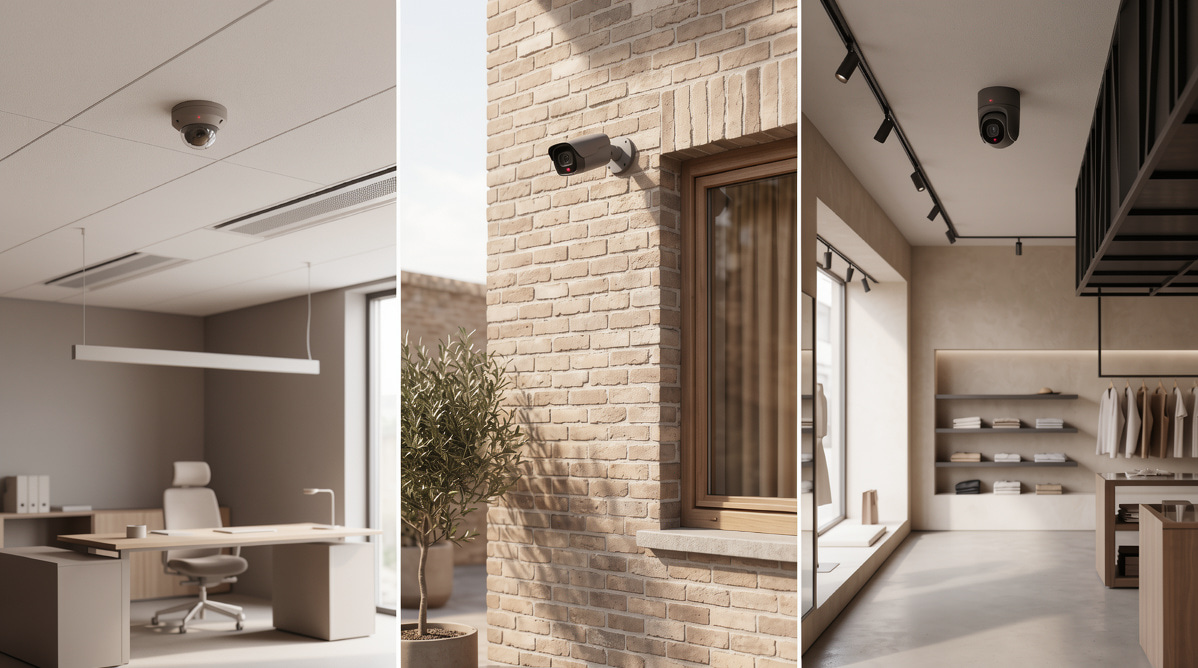 IP-камери з резервним живленням Hikvision, Dahua, Uniview для корпоративних об'єктів