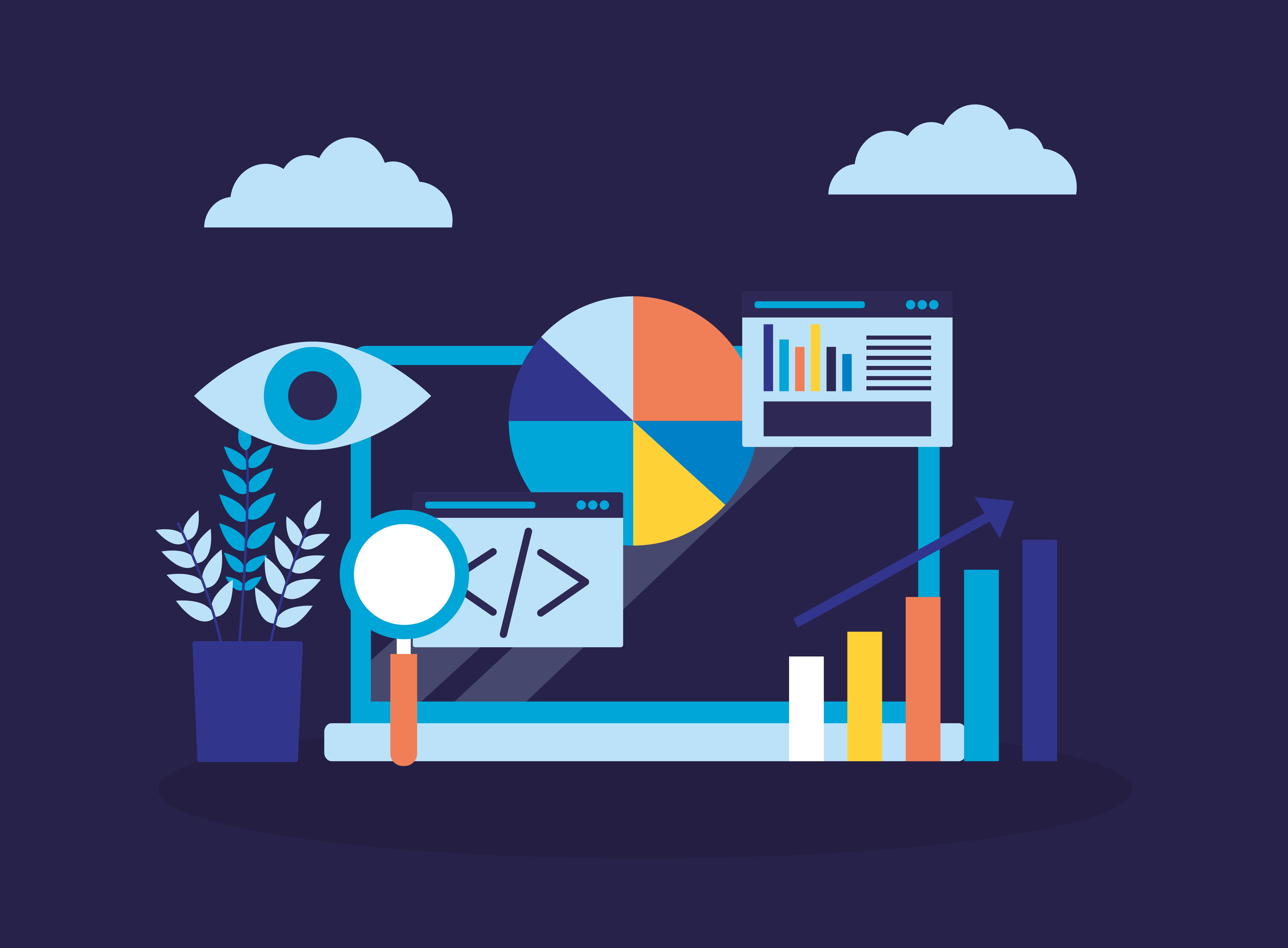 Тематична ілюстрація до статті - Observability vs Monitoring: що реально потрібно бізнесу, а що - зайва складність