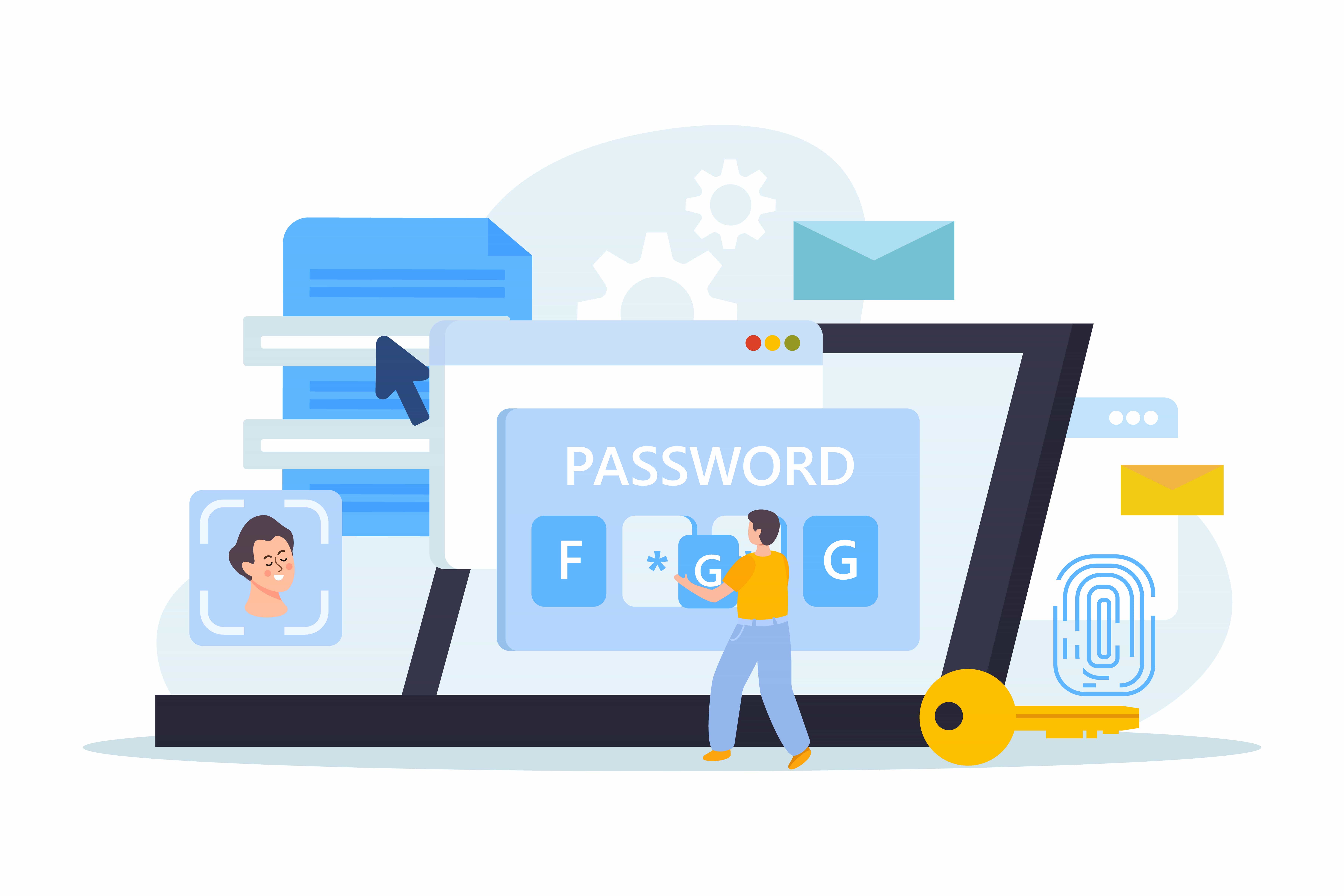 Тематична ілюстрація до статті - Що таке двофакторна автентифікація (2FA) і як вона захищає ваші дані
