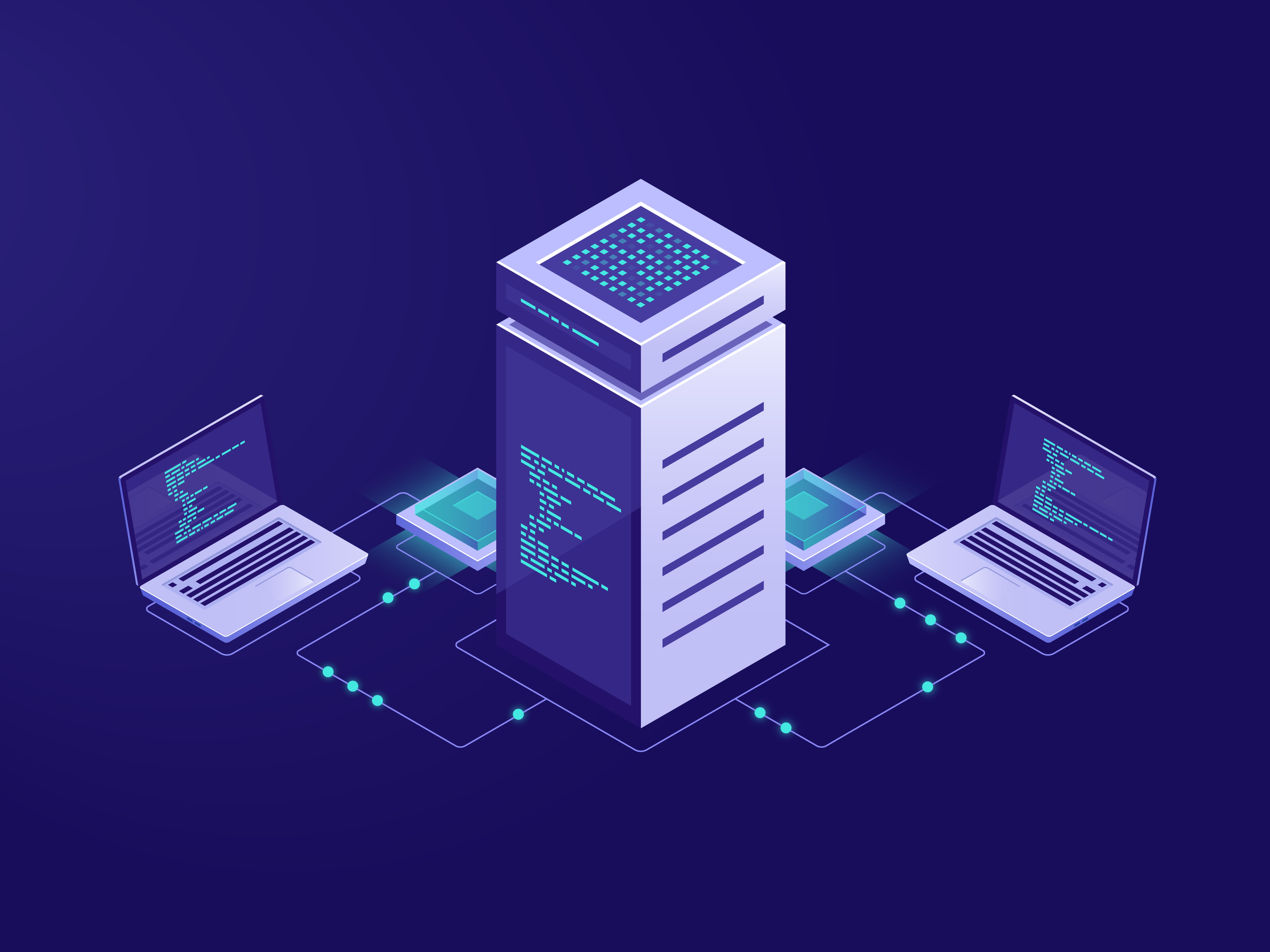 Тематична ілюстрація до статті - Що таке SD-WAN і як він змінює корпоративні мережі: все, що потрібно знати