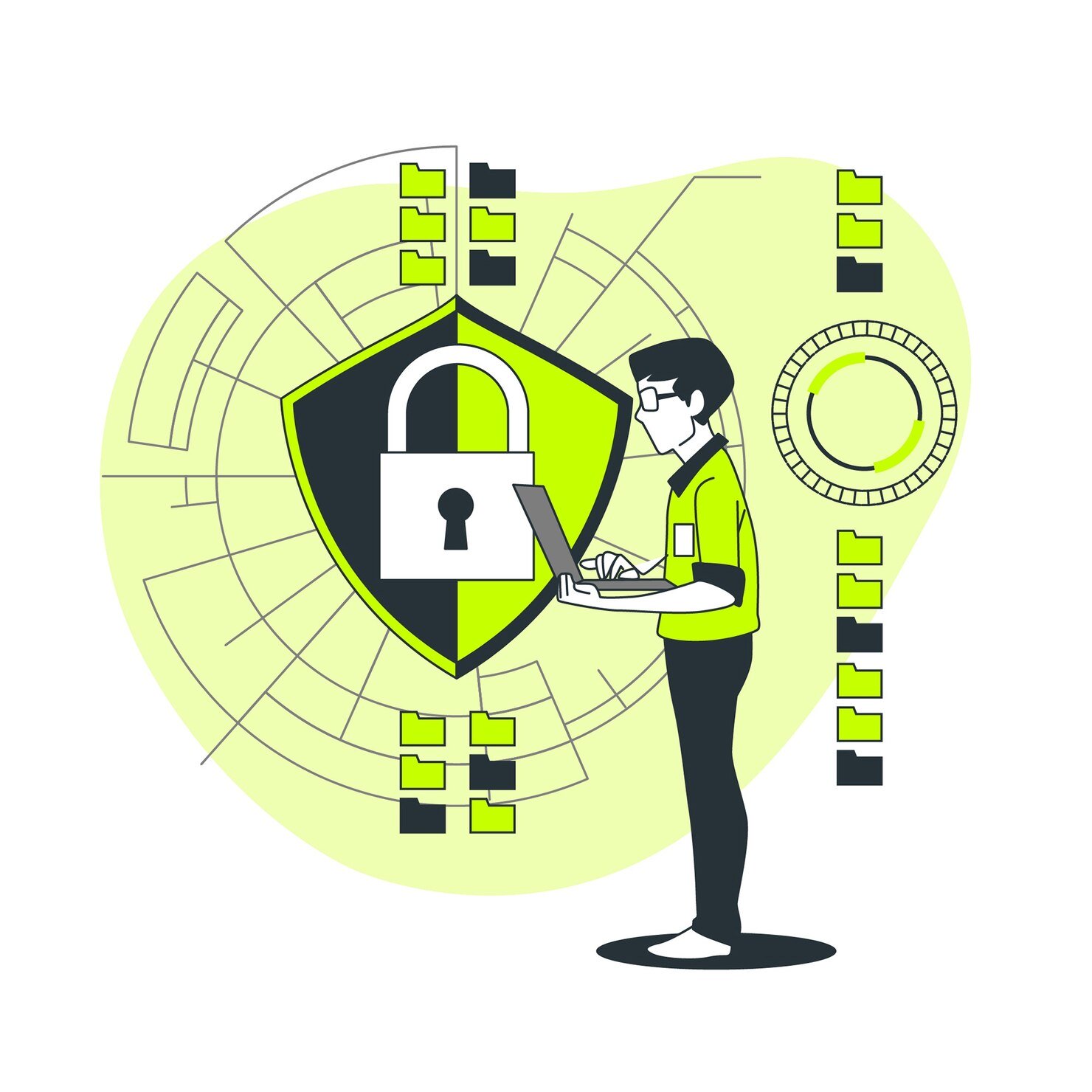Тематична ілюстрація до статті - Zero Trust: новий стандарт безпеки у цифрову епоху